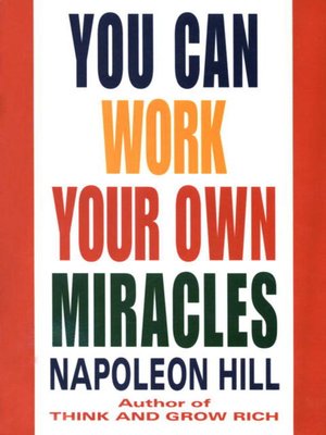 cover image of You Can Work Your Own Miracles
